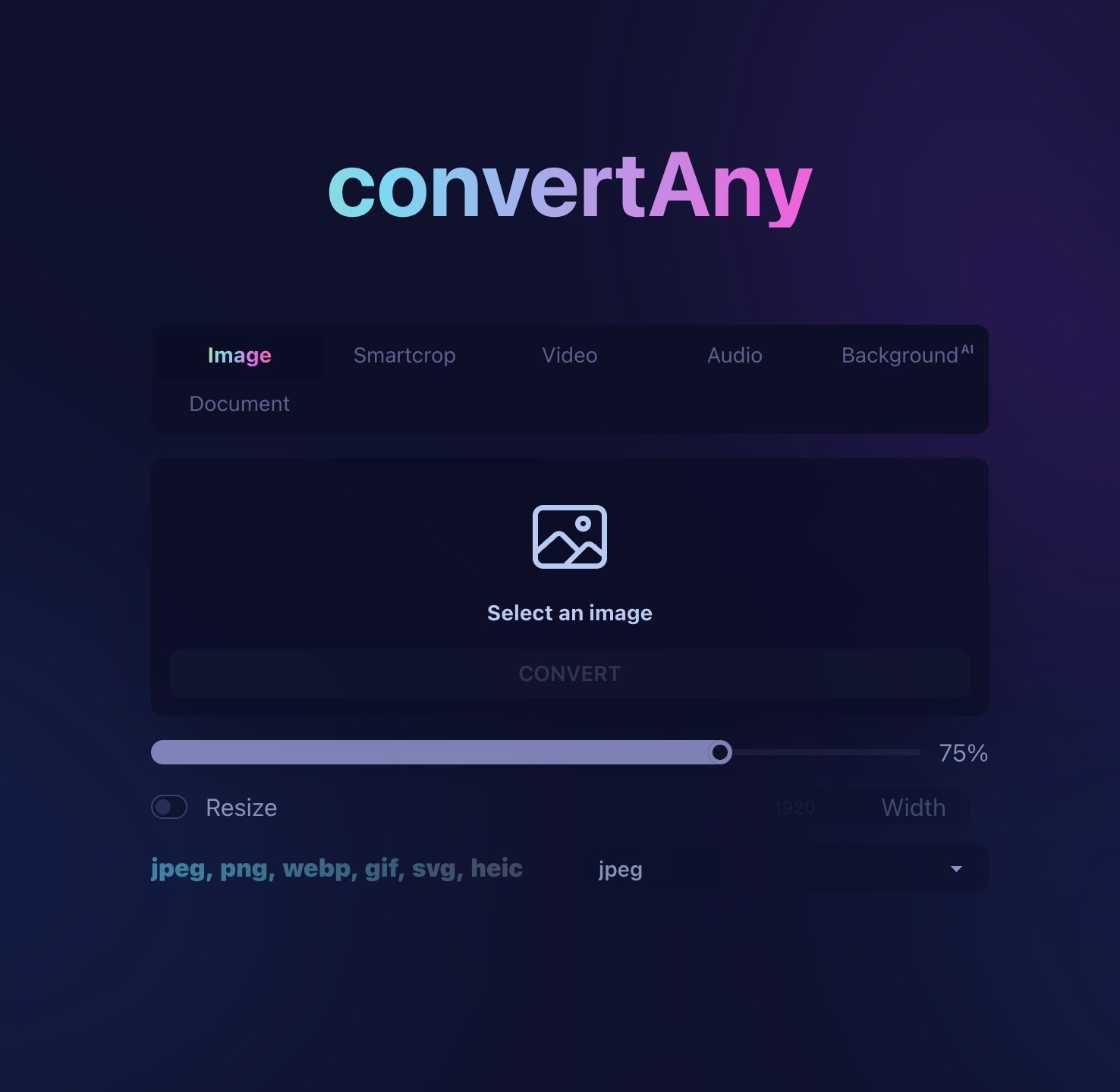 convertAny